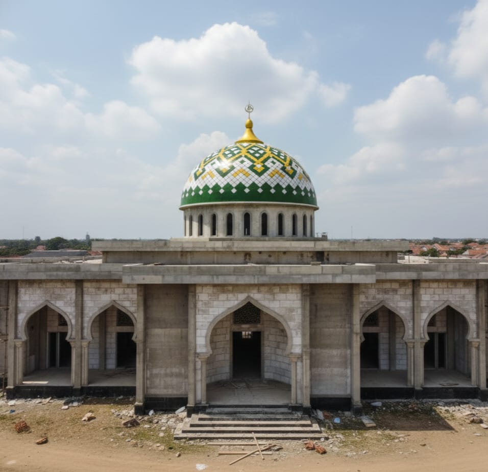 Proyek kubah masjid Proyek Kubah Masjid 11