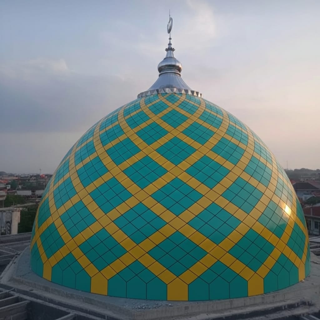 Proyek kubah masjid Proyek Kubah Masjid 13