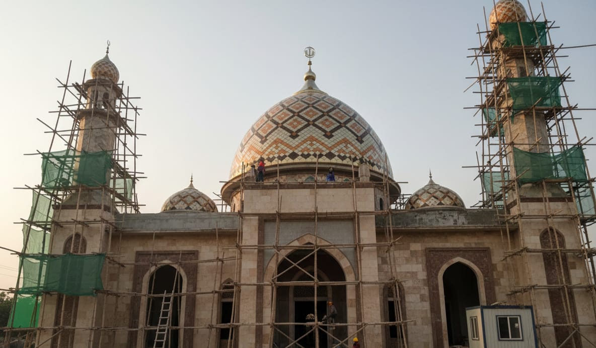 Proyek kubah masjid Proyek Kubah Masjid 14