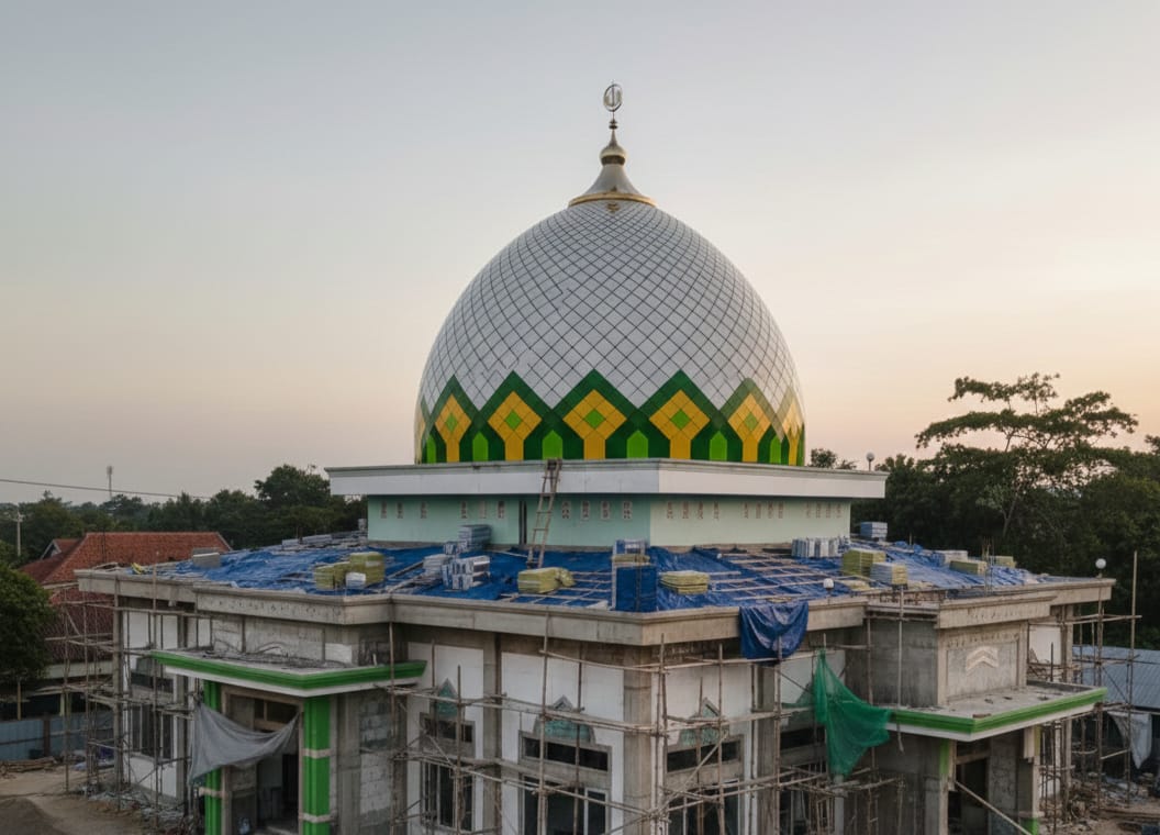 Proyek kubah masjid Proyek Kubah Masjid 25