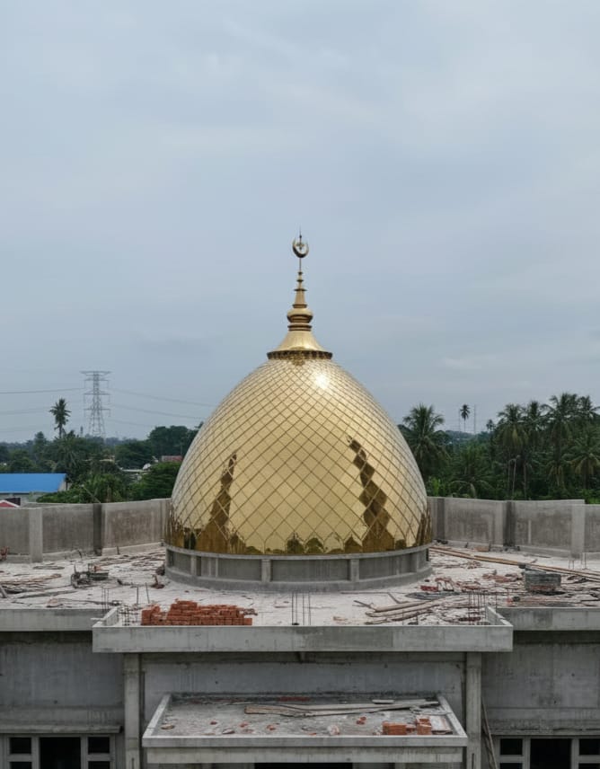 Proyek kubah masjid Proyek Kubah Masjid 5