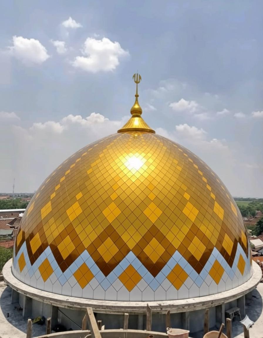 Proyek kubah masjid Proyek Kubah Masjid 60