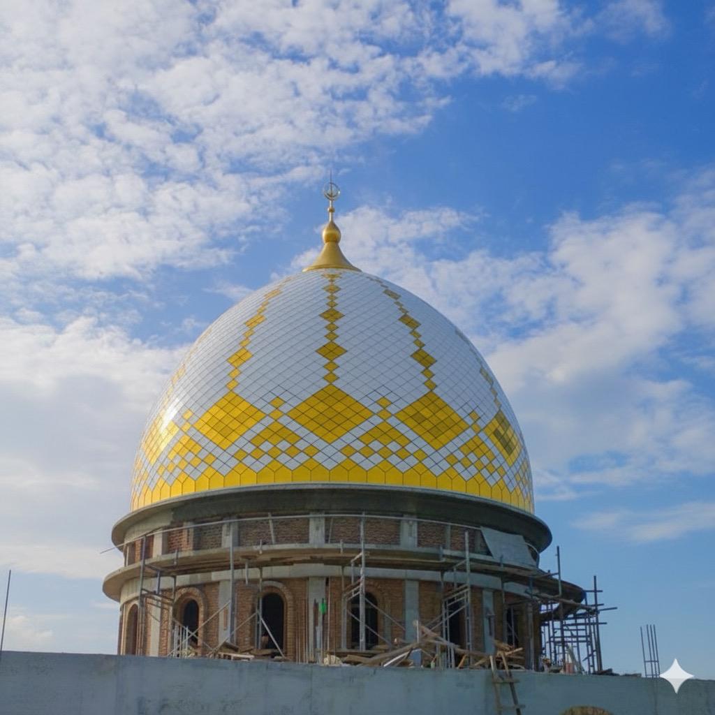 Proyek kubah masjid Proyek Kubah Masjid 61