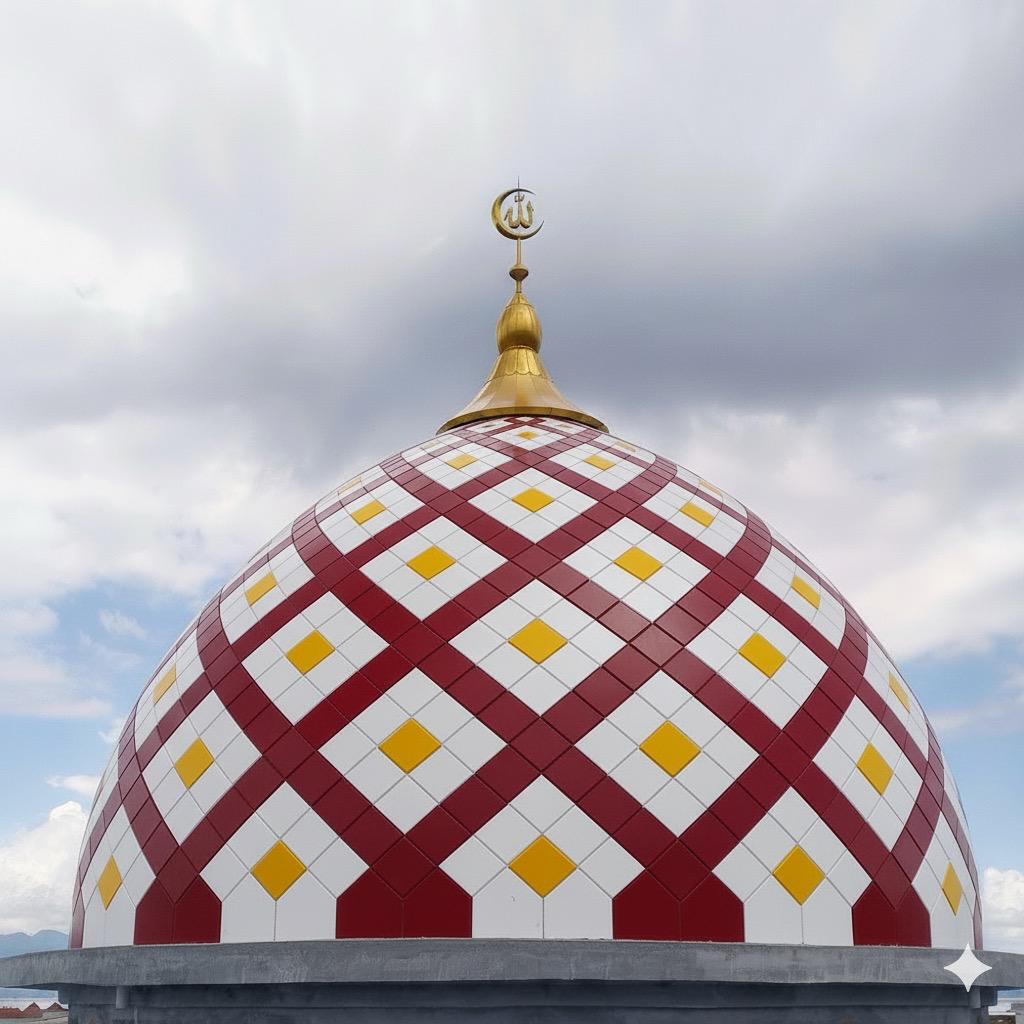 Proyek kubah masjid Proyek Kubah Masjid 74